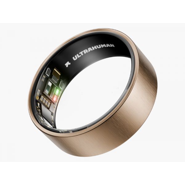 Ultrahuman Ring Air - Smart Ring, Charger, USB Cable / Size-05- Brushed_Rose_Gold (UHRA-BR-05)